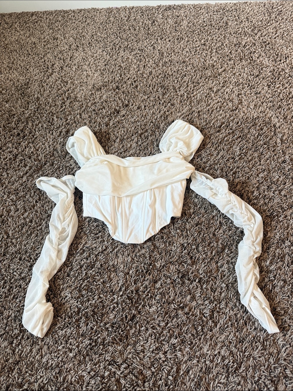 Amazon Womens White Corset